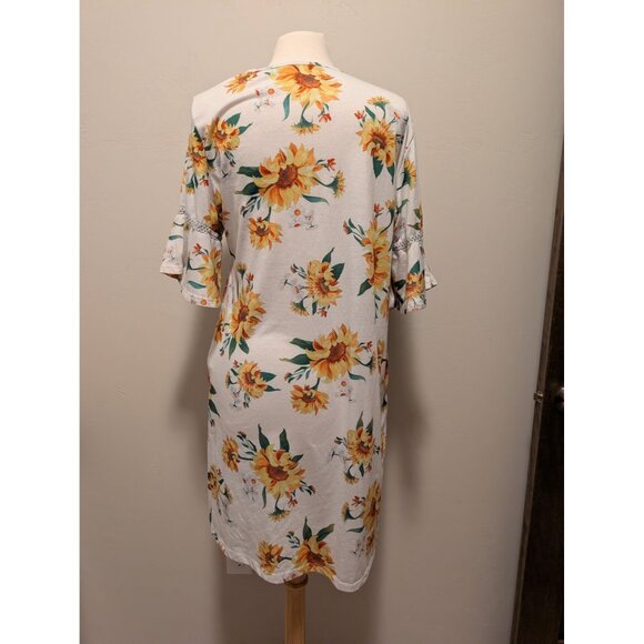 Sunflower Womens Dress With Bell Sleeves & Pockets Size 20W Babydoll - Picture 3 of 7